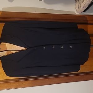 St. John Collection Jacket, Sz.10 Navy